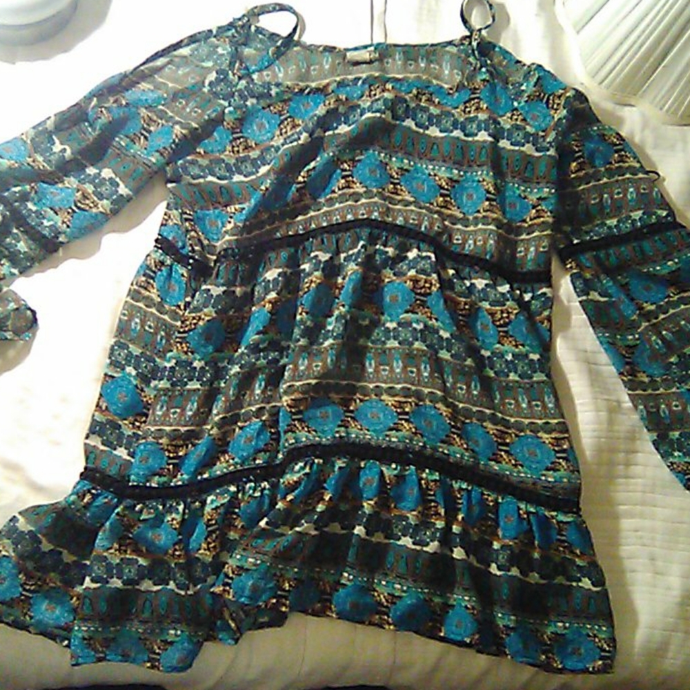 Baby Doll Paper Crane Blouse